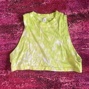 lulu cropped tank